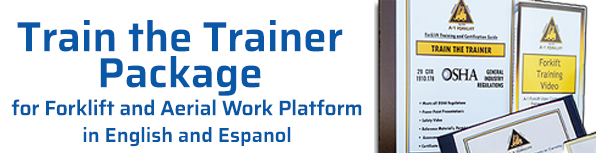 A-1 Forklift Train the Trainer Package